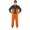 Image de déguisement ninja combinaison orange noir ado - 14/16 ans - orange - guirca 77896