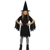 Image de déguisement sorcière salem vintage gothique fille - 3/4 ans - noir - guirca 78011
