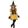 Image de déguisement sorcière citrouille paillettes fille - 10/12 ans - orange - guirca 78059