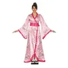 Image de déguisement kimono imprimé floral rose femme - m - rose - guirca 79375