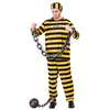 Image de déguisement prisonnier héros bande dessinée homme - l - jaune - générique 80420