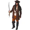 Image de déguisement capitaine flibustier pirate homme - l - marron - générique 80512
