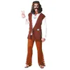 Image de déguisement hippie flower marron homme - l - marron - générique 80522