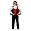 Image de déguisement comte vampire élégant garçon - 10/12 ans - rouge - guirca 81822