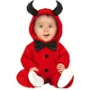 Image de déguisement pyjama diablotin bébé - 12/18 mois - rouge - guirca 83008