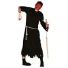 Image de déguisement de prêtre zombie adulte - taille unique - noir - guirca 84299