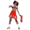 Image de déguisement cheerleader usa zombie femme - m - rouge - guirca 84311