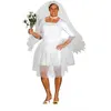 Image de déguisement robe de mariée blanche travesti homme - l - blanc - générique 84395