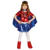 Image de déguisement wonder women fille - 7/9 ans - bleu - guirca 87468