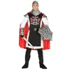 Image de déguisement chevalier médiéval dragon homme - m - noir - guirca 88273