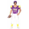 Image de déguisement quarterback football américain homme - m - violet - guirca 88278