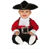 Image de déguisement capitaine pirate bébé - 18/24 mois - noir - guirca 88392