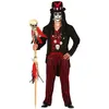 Image de déguisement sorcier vaudou homme - m - rouge - guirca 88700