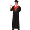 Image de déguisement diplômé universitaire américain adulte - l - noir - générique 88815