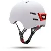 Image de Casque avec led avant arrière blanc
