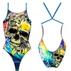 Image de Turbo Maillot De Bain Hibiscus Pro Racer Thin Strap 5XL