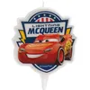 Image de bougie anniversaire 2d cars 7.5cm - dekora 346215