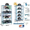Image de Simon Rack - Etagère de rangement 2000x1000x400mm Bleu blanc Charge 180Kg - Simonclick PLUS 5/400
