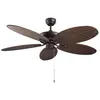Image de Ventilateur de Plafond Leds-C4 Phuket Marron Cuivre