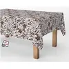 Image de Exma, Nappe, Rouleau de nappe Résistant aux taches Blomster 140 cm x 25 m Marron