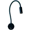 Image de Cristal Record, Plafonnier, Classic led wall light, 3 w, 4000 k, 450 lm, black, 35 x 6.3 cm (450 lm)