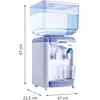 Image de Jocca Fontaine à eau, Distributeur de boissons, Transparent, Violet