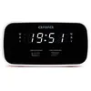Image de Radio-réveil Aiwa CRU-19RD LED rouge avec charge USB et alarme graduelle