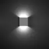Image de Leds C4 - Applique murale carrée Ges - Blanc