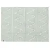 Image de Tapis coton motif Z - vert - 120 x 160