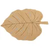 Image de Tapis coton lavable Monstera miel - 120 x 180 cm - Lorena Canals