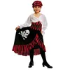 Image de déguisement robe noire pirate fille - 3/4 ans - noir - unimasa 200583