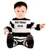 Image de déguisement prisonnier bébé - 12/24 mois - noir - unimasa 203294