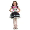 Image de déguisement jour des morts rose fille - 7/9 ans - multicolore - unimasa 204040