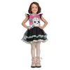 Image de déguisement jour des morts rose fille - 10/12 ans - multicolore - unimasa 204041
