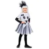Image de déguisement fantôme tutu fille - 3/4 ans - noir - unimasa 206396