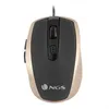 Image de NGS - Souris - pour droitiers - optique - 6 boutons - filaire - USB - or
