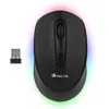 Image de NGS Smog-RB - Souris - droitiers et gauchers - optique - 4 boutons - sans fil - 2.4 GHz, Bluetooth 3.0, Bluetooth 5.0 - récepteur sans fil USB - noir