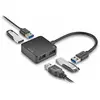Image de NGS IHUB 3.0 TINY (USB-A, 4 ports), Station d'accueil + hub USB, Noir
