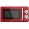 Image de Cecotec Micro-Ondes Mécanique Proclean 3010 Rouge Rétro 20 L. 700 W sur 6 Niveaux, Minuterie jusqu'à 30 Minutes, Mode Décongélation, Design Vintage en Rouge, Finitions Acier