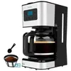 Image de Cecotec Cafetière à goutte programmable Coffee 66 Smart Plus, 980 W, Capacité 12 tasses, Technologie ExtemAroma et Fonction AutoClean, Écran LCD, Finitions en acier inoxydable, 1,5 L.