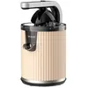 Image de Cecotec Xqueeze RetroJuice 600, Centrifugeuse, Noir, Beige, Argent
