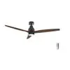 Image de Ventilateur de plafond Cecotec avec Energysilence Aero 5300 Black & Wood Design. 30W, diamètre 52  avec 3 lames moteur DC