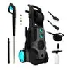 Image de Cecotec HydroBoost 3200 TotalClean, 3200 W, Moteur Brushless, Maison, Jardin ou Voiture, Débit 540 l/h, Pression 225 Bars, Pompe en Aluminium, Rayon d'action 14 m
