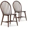 Image de Lot de 2 chaise vs venta stock interieur non empilable non pliable en bois massif H. 92 cm