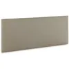 Image de Tête de lit Aura tapissée en tissu Beige 160x60 cm.