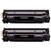 Image de Generico Toner Compatible Hp Ce285a/ce278a/cb435a/cb436a-85a/78a/35a/36a 2 Unités