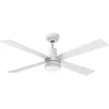 Image de Ventilateur de plafond de 122 cm DC avec télécommande et LEDs en blanc