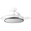 Image de Ventilateur de plafond Orbegozo CP 134105 Élégant Silencieux Pales Rétractables Moteur DC LED Télécommande Système Réversible Minuterie Programmable