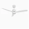 Image de WINDLIGHT WHITE - Ventilateur de plafond 40W DC Reverse avec lumière