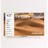 Image de TV COLOR STUDIO - Téléviseur intelligent QLED 4K avec écran antireflet et cadre de couleur - Sable
